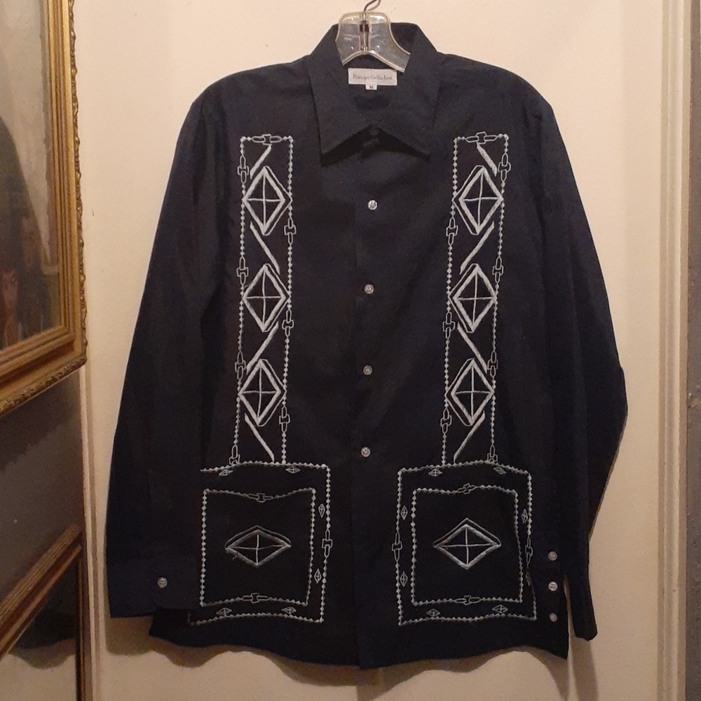Principe Collection long sleeve dress shirt